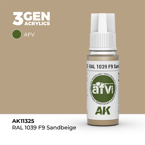AK11325 RAL 1039 F9 Sand-beige – AFV, 17 ml