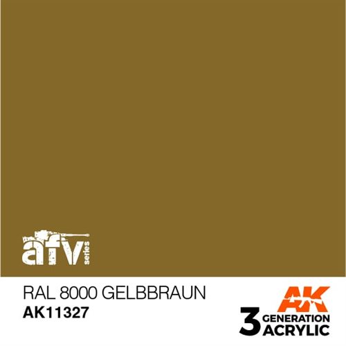 AK11327 RAL 8031 F9 Sand brun – AFV, 17 ml