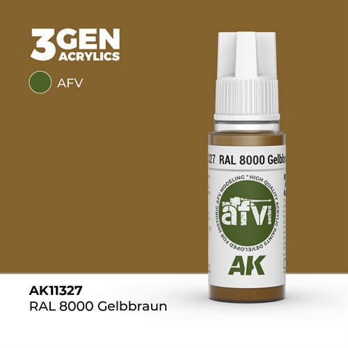 AK11327 RAL 8031 F9 Sand brun – AFV, 17 ml