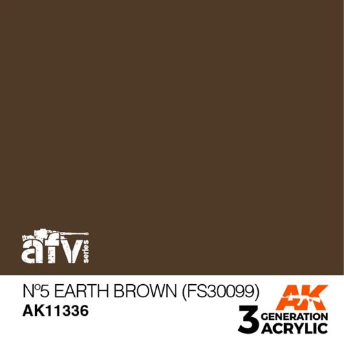 AK11336 Nº5 Jord brun (FS30099) – AFV, 17 ml
