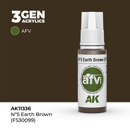 AK11336 Nº5 Jord brun (FS30099) – AFV, 17 ml