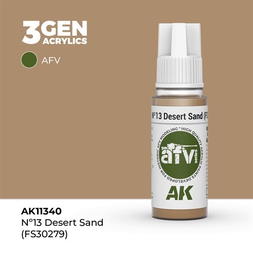 AK11340 Nº9 Oliven grøn (FS33070)– AFV, 17 ml