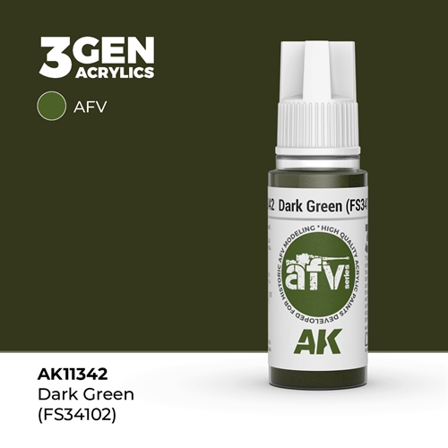 AK11342 Mørk grøn (FS34102)– AFV, 17 ml