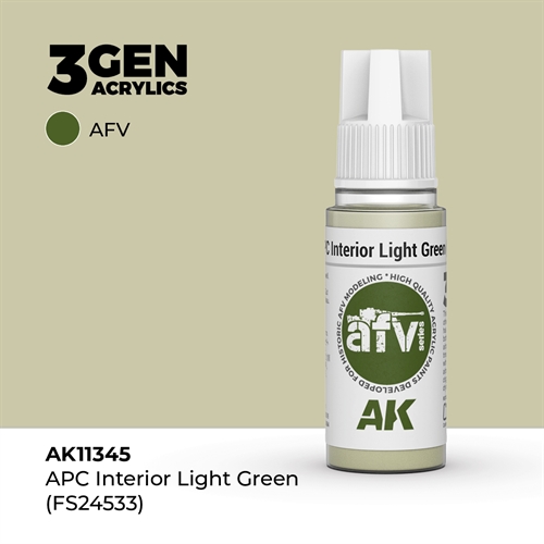AK11345 APC Interiør lys grøn (FS24533)– AFV, 17 ml