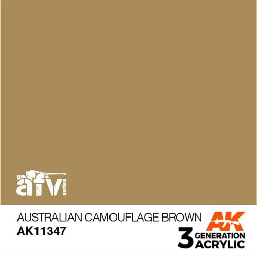 AK11347 Australsk camouflage brun– AFV, 17 ml