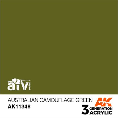 AK11348 Australsk camouflage grøn 686A (FS33446)– AFV, 17 ml