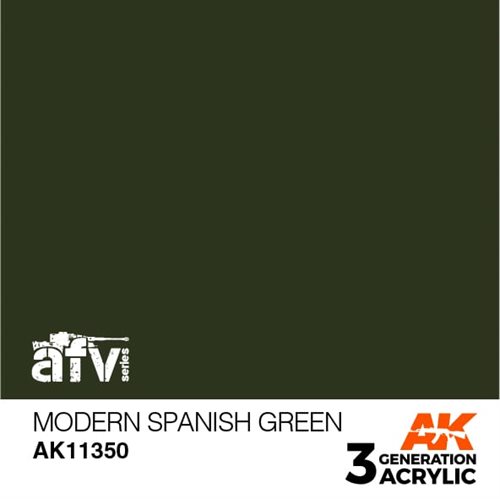 AK11350 Moderne spansk grøn – AFV, 17 ml