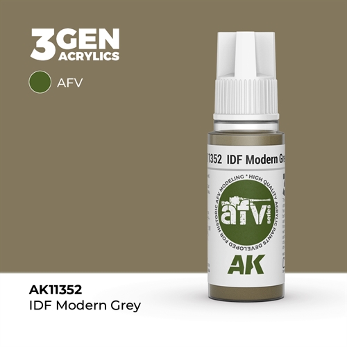 AK11352 IDF Moderne grå – AFV, 17 ml