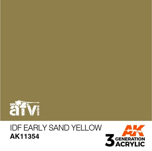 AK11354 IDF tidlig sand gul – AFV, 17 ml