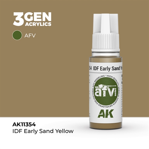 AK11354 IDF tidlig sand gul – AFV, 17 ml