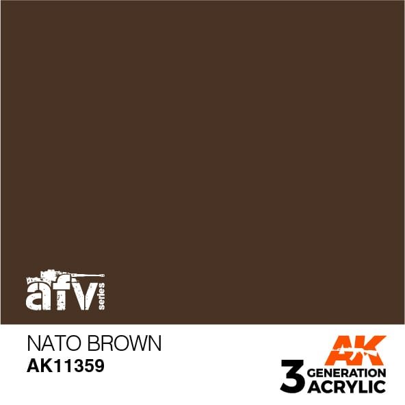 AK11359 Nato brun – AFV, 17 ml
