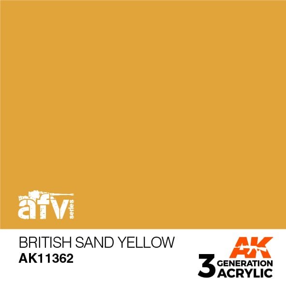 AK11362 Britisk sand gul – AFV, 17 ml