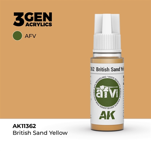 AK11362 Britisk sand gul – AFV, 17 ml