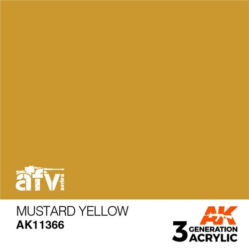 AK11366 Sennepsgul – AFV, 17 ml