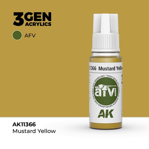 AK11366 Sennepsgul – AFV, 17 ml