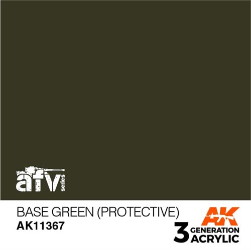 AK11367 Base grøn (protective) – AFV, 17 ml