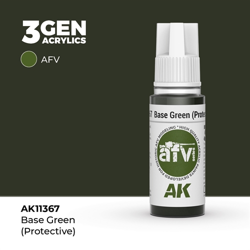 AK11367 Base grøn (protective) – AFV, 17 ml
