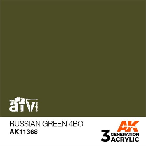 AK11368 Russisk grøn 4BO – AFV, 17 ml