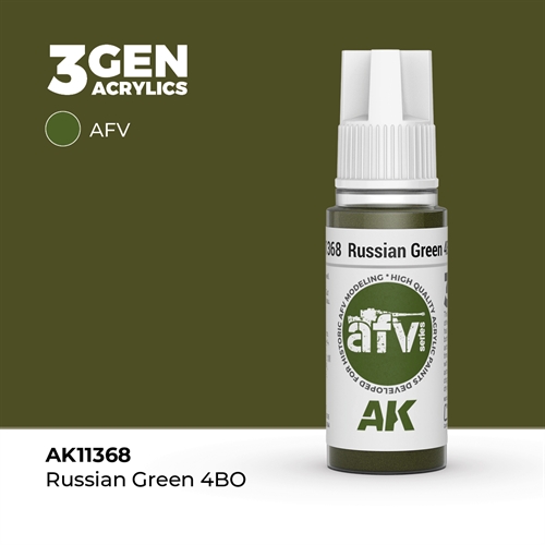 AK11368 Russisk grøn 4BO – AFV, 17 ml