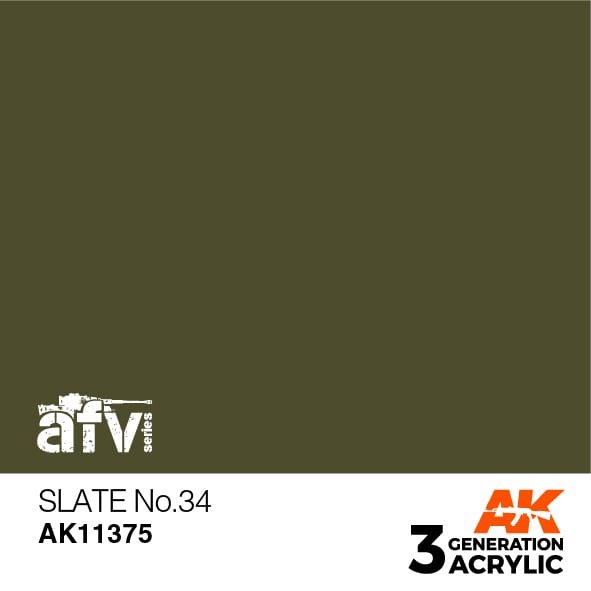 AK11375 Skifer NO.34– AFV, 17 ml