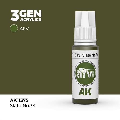 AK11375 Skifer NO.34– AFV, 17 ml