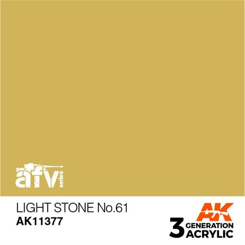 AK11377 Lys sten NO.61– AFV, 17 ml