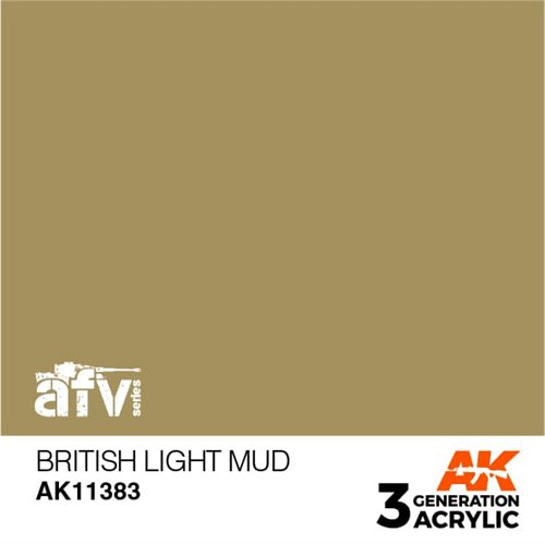 AK11383 Britisk lys mudder – AFV, 17 ml