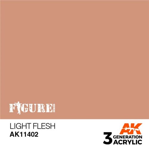 AK11402 Lys hudfarve– Figurer, 17ml