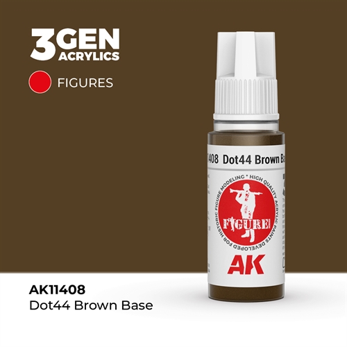 AK11408 DOT44 Brun base– Figurer, 17ml