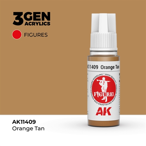 AK11409 Orange glød– Figurer, 17ml
