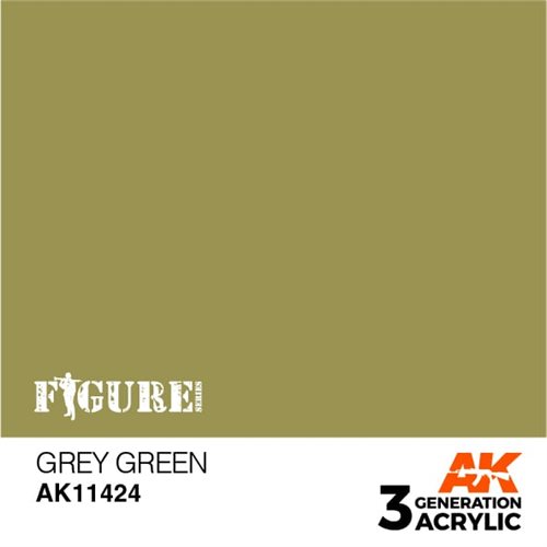 AK11424 Grå grøn – Figurer, 17ml