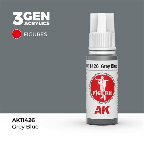 AK11426 Grå blå – Figurer, 17ml