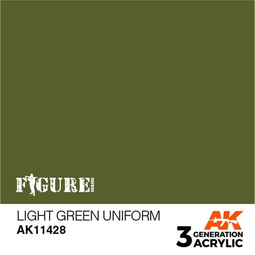 AK11428 Grøn uniform base – Figurer, 17ml