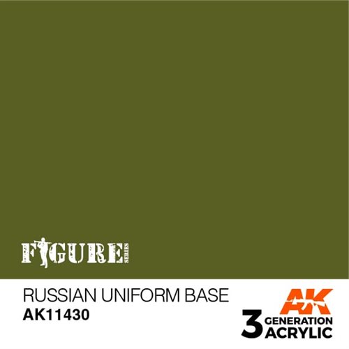 AK11430 Russisk uniform base– Figurer, 17ml