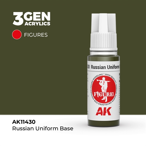 AK11430 Russisk uniform base– Figurer, 17ml