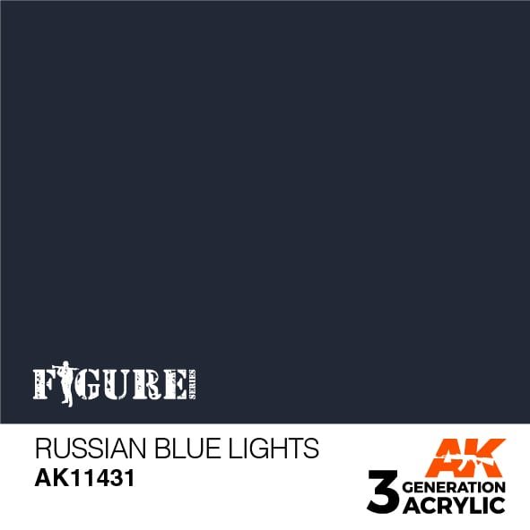 AK11431 Russisk blå – Figurer, 17ml
