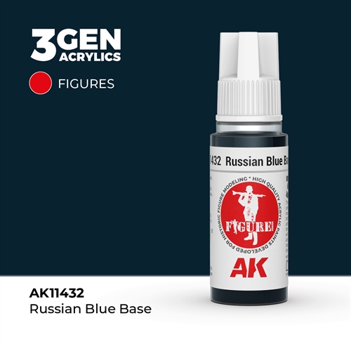 AK11432 Russisk blå base – Figurer, 17ml