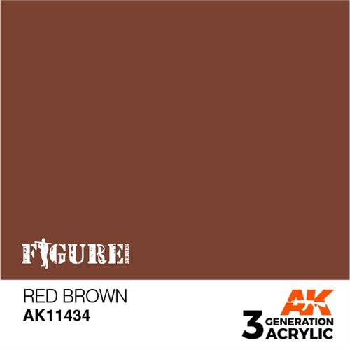 AK11434 Rød brun – Figurer, 17ml
