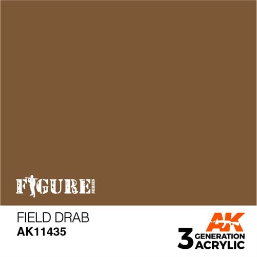 AK11435 FIELD DRAB – FIGURES, 170ml