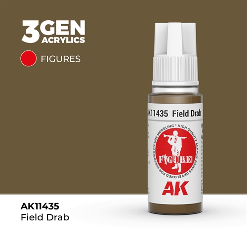 AK11435 Felt brun – Figurer, 17ml