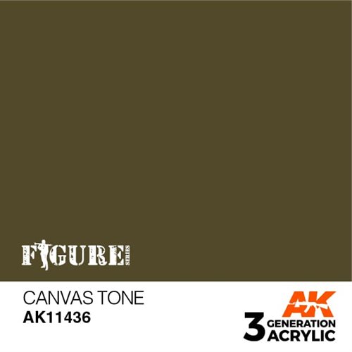 AK11436 Lærred tone – Figurer, 17ml