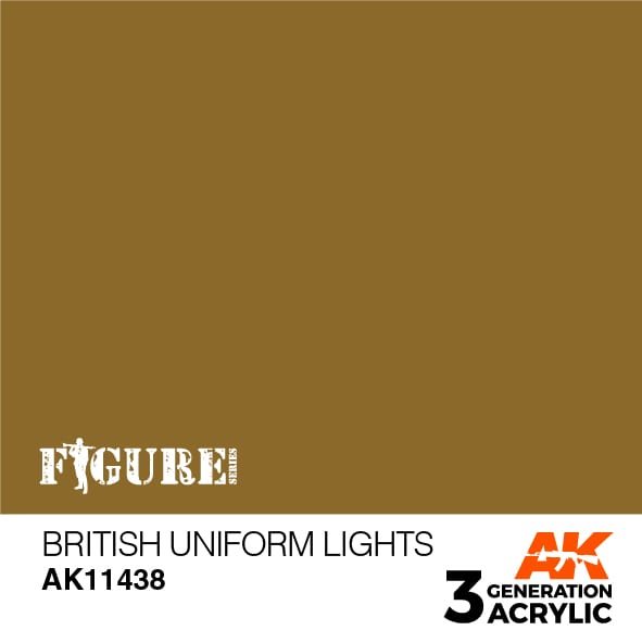 AK11438 Britisk uniform – Figurer, 17ml