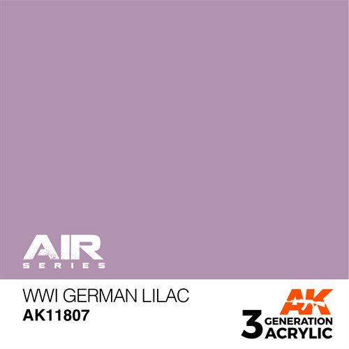 AK 11807 WWI tysk lilla - AIR, 17 ml
