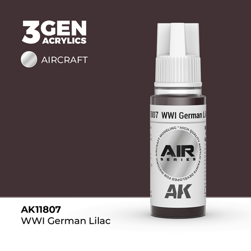 AK 11807 WWI tysk lilla - AIR, 17 ml