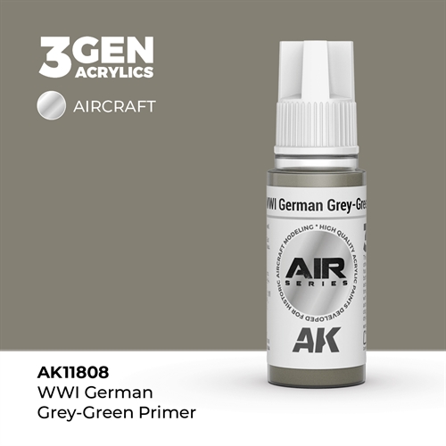 AK 11808 WWI tysk grå-grøn primer - AIR, 17 ml