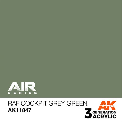 AK 11847 RAF Cockpit grå-grøn - AIR, 17 ml