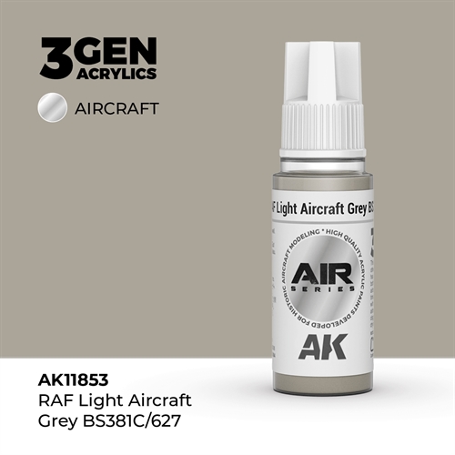 AK 11853 RAF Lys fly grå BS381C/627 - AIR, 17 ml
