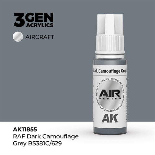 AK 11855 RAF Camouflage (barley) grå BS381C/626 - AIR, 17 ml