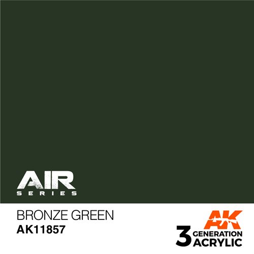 AK 11857 BRONZE GREEN - AIR, 17 ml