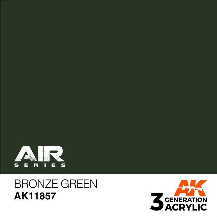 AK 11857 Bronze grøn - AIR, 17 ml